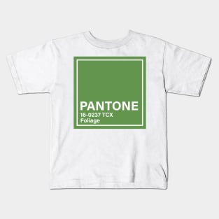 pantone 16-0237 TCX Foliage Kids T-Shirt